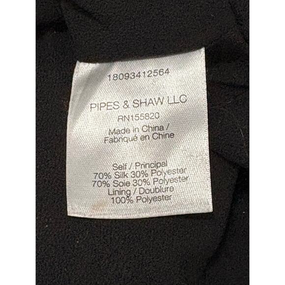 Veronica Beard Robin Silk Blend Jacquard Dress Women's 8 Gold Metallic Holiday - Picture 11 of 12